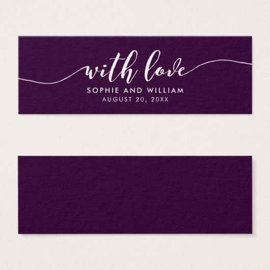 Bearbeitbare Hintergrundhochzeit mit Liebe (Vorne & Hinten)