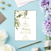 Bearbeitbare Hochzeitsvorlage Acryleinladungen (In Situ (Hochzeit))