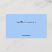 Bearbeitbare HVAC-Techniker-Visitenkarte Visitenkarte (Rückseite)