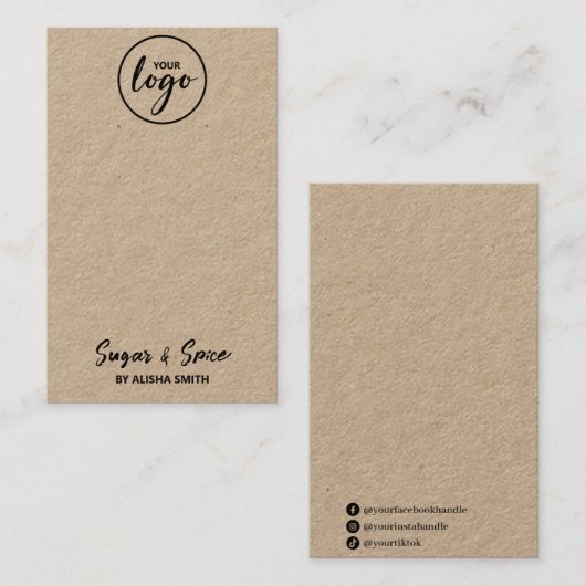 Bearbeitbare Logo-Werbekarten Visitenkarte (Vorne/Hinten)