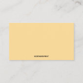 Bearbeitbare Nählieferungen Schneidersitze Visitenkarte (Rückseite)