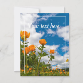 bearbeitbare Naturkarte Feiertagskarte