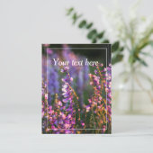 bearbeitbare Naturkarte Feiertagskarte (Stehend Vorderseite)