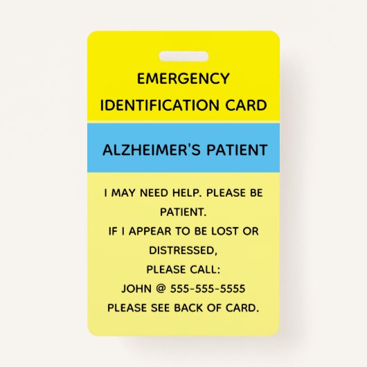 Bearbeitbare Noterkennkarte Ausweis (Vorderseite)