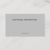 Bearbeitbare Pflege- und Zuhause-Pflege Visitenkarte (Rückseite)