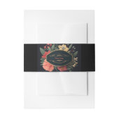 Bearbeitbare Rose-Soap Einladungsbanderole (Vorderseite Beispiel)