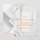 Bearbeitbare Silvesterparty-Einladungsvorlagen Mitteilungskarte (Vorne/Hinten)