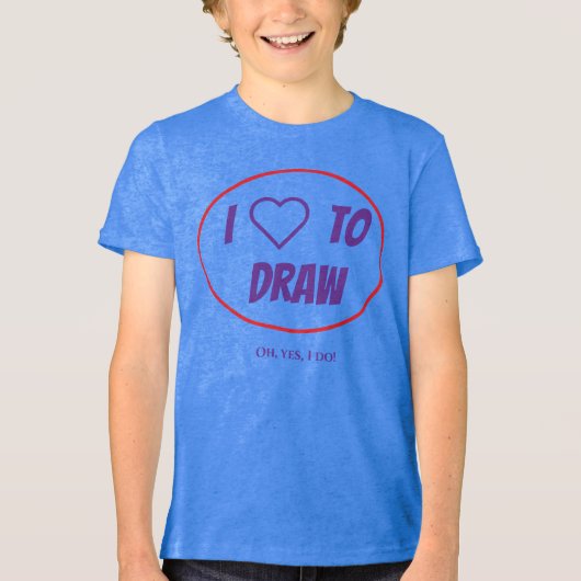 Bearbeitbare Typografie Tri-Blend Shirt (Vorderseite)