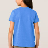 Bearbeitbare Typografie Tri-Blend Shirt (Rückseite)