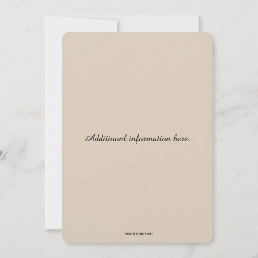 Bearbeitbare Ultrasound Babydusche Einladung (Rückseite)