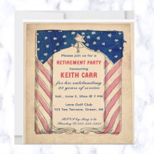 Bearbeitbare USA patriotische Rente