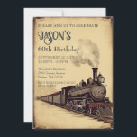 Bearbeitbare Vintage Lokomotive zum Geburtstag Ein Einladung<br><div class="desc">Diese Editierbare Vintage Lokomotive zum Geburtstag Einladung ist perfekt für Zugfreunde. Mit seinem klassischen Design und seinen individuell anpassbaren Features ist es eine großartige Möglichkeit,  einen besonderen Geburtstag zu feiern. Personalisieren Sie die Einladung mit Ihren eigenen Details und machen Sie sie zu einem einzigartigen Ereignis.</div>