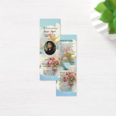 Bearbeitbare Vorlage für das florale Begräbnis-Les (Schreibtisch)