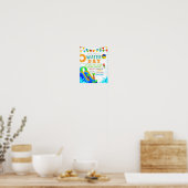 Bearbeitbare Wasser-Tag-Flugblatt Poster (Küche)