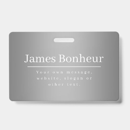 Bearbeitbare Werbevorlage für Unternehmen etc. Ausweis (Vorderseite)