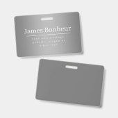 Bearbeitbare Werbevorlage für Unternehmen etc. Ausweis (Vorder- & Rückseite)