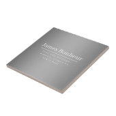 Bearbeitbare Werbevorlage für Unternehmen etc. Fliese (Seite)