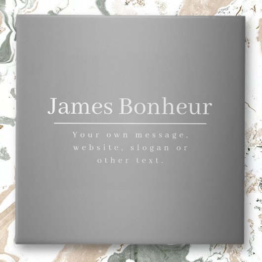 Bearbeitbare Werbevorlage für Unternehmen etc. Fliese