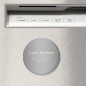 Bearbeitbare Werbevorlage für Unternehmen etc. Magnet (In Situ (Geschirrspüler))