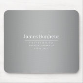 Bearbeitbare Werbevorlage für Unternehmen etc. Mousepad (Vorne)