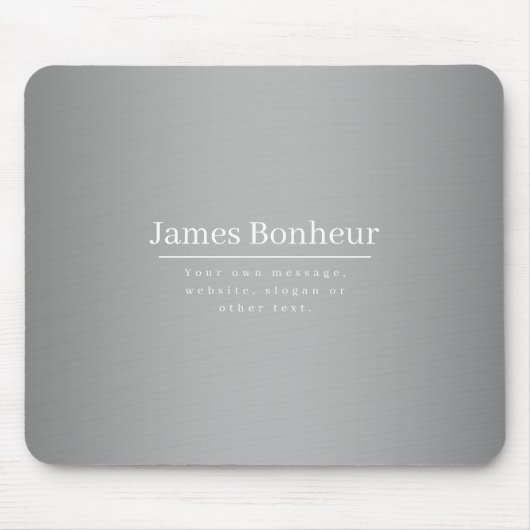 Bearbeitbare Werbevorlage für Unternehmen etc. Mousepad (Vorne)