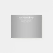 Bearbeitbare Werbevorlage für Unternehmen etc. Post-it Klebezettel (Vorderseite)