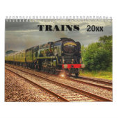 Bearbeitbare Züge Kalender (Titelbild)