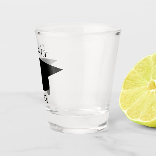 Bearbeitbarer Abschluss Schnapsglas (Rechts)