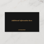 Bearbeitbarer Chiropraktor Visitenkarte (Rückseite)