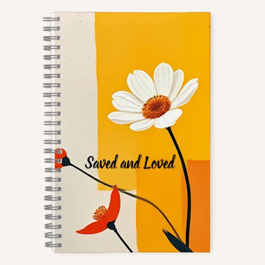 Bearbeitbarer Christlicher Handy-Fall Notizblock (Vorderseite)