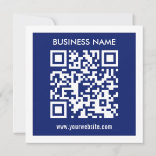 Bearbeitbarer (direkt generierter) QR-Code   Marin Einladung