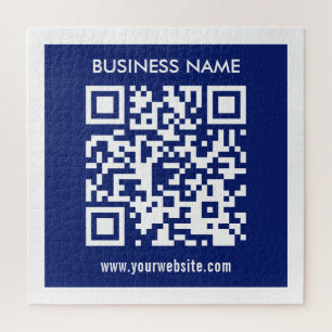 Bearbeitbarer (direkt generierter) QR-Code Marin Puzzle