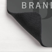 Bearbeitbarer Geschäftsname (oder jeder andere Tex Mousepad (Ecke)