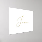 Bearbeitbarer Gold-Kalligrafie-Text | Namen Foliendrucke (Ablage )