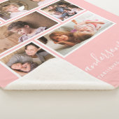 Bearbeitbarer Hintergrund Farbe sechs Foto Collage Sherpadecke (3/4)