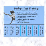 Bearbeitbarer Hundetrainer Telefonnummer Flyer<br><div class="desc">Dieser aufbereitbare Hundetrainer Telefonnummer-Flyer verfügt über einen Hund, der dem Trainer seine Pfote gibt (dies kann mit einem eigenen Foto geändert werden) und die Details des Unternehmens rechts. Nachfolgend finden Sie die Telefonnummer für Ihre Kunden. Der Text ist bearbeitbar, also ändern Sie die Details, Stil, Größe und Farbe des Schriftartes....</div>