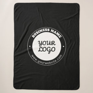 Bearbeitbarer kreisförmiger Text und hochgeladenes Sherpadecke