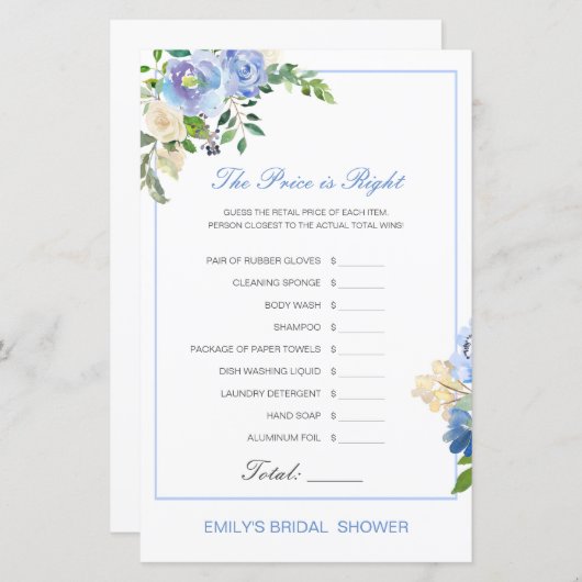 Bearbeitbarer Preis ist das richtige Brautparty (Vorne/Hinten)