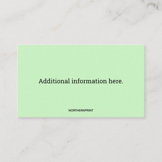 Bearbeitbarer Rollstuhltransport Visitenkarte (Rückseite)