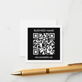 Bearbeitbarer (sofort generierter) QR-Code | Schwa Begleitkarte