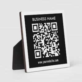 Bearbeitbarer (sofort generierter) QR-Code | Schwa Fotoplatte