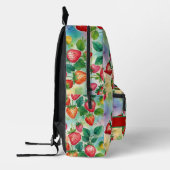 Bearbeitbarer Sommer Erdbeeren gedruckter Rucksack (Links)