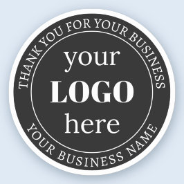 Bearbeitbarer Text und Ihr Logo oder anderes Desig Aufkleber