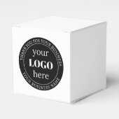 Bearbeitbarer Text und Ihr Logo oder anderes Desig Geschenkschachtel (Vorderseite)