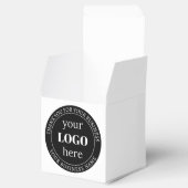 Bearbeitbarer Text und Ihr Logo oder anderes Desig Geschenkschachtel (Geöffnet)