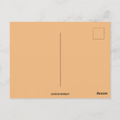 Bearbeitbarer Vintager Valentinstag mit Hearts Postkarte (Rückseite)