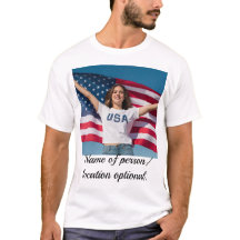 Bearbeitbares Bild T-Shirt mit personalisiertem Ku