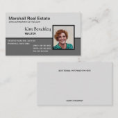 Bearbeitbares Foto mit zwei Tonerkarten Visitenkarte (Vorne/Hinten)