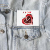 Bearbeitbares Grunge-Herz-Liebesdesign – Fügen Sie Button (Insitu)