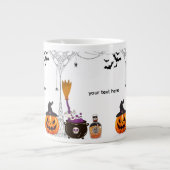 bearbeitbares Halloween Jumbo-Tasse (Vorderseite)